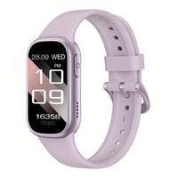 Fitness-Tracker mit Herzfrequenzmesser und Schlafanalyse-Lila-Luzern Mode
