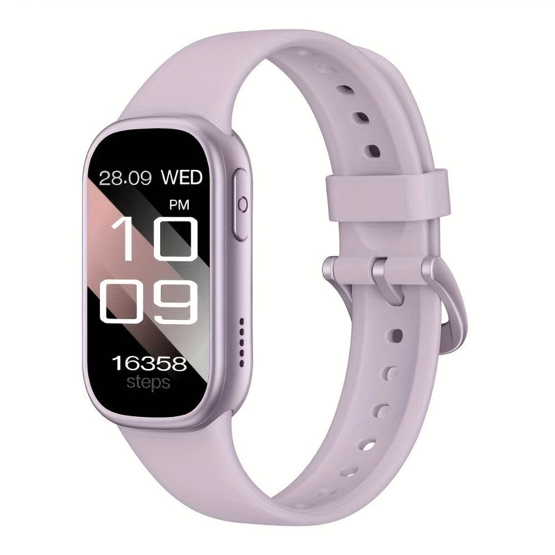 Fitness-Tracker mit Herzfrequenzmesser und Schlafanalyse-Lila-Luzern Mode