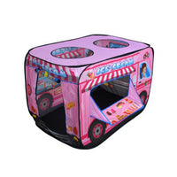 Spielzelt | Fahrzeug Fantasie Farbenfroh Pop-Up Einfach Langlebig-Eisdiele-Luzern Mode
