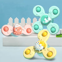 Fidget Spinner | 3-teilig | Kinderfreundlich | Langlebig | Spaß | Farbenfroh-Oceaan 2.0-Luzern Mode