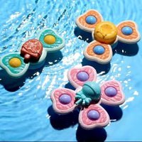 Fidget Spinner | 3-teilig | Kinderfreundlich | Langlebig | Spaß | Farbenfroh-Snoep-Luzern Mode