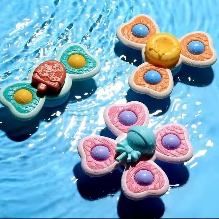 Fidget Spinner | 3-teilig | Kinderfreundlich | Langlebig | Spaß | Farbenfroh-Snoep-Luzern Mode