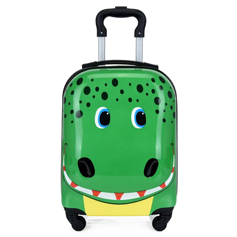 Kinderkoffer | Cartoon-Tier | Hartschale | 25 Liter | Ohne Schloss-Dino-Luzern Mode