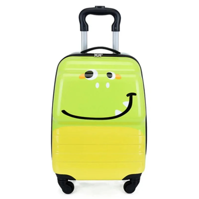 Kinderkoffer | Cartoon-Tier | Hartschale | 25 Liter | Ohne Schloss-Luzern Mode