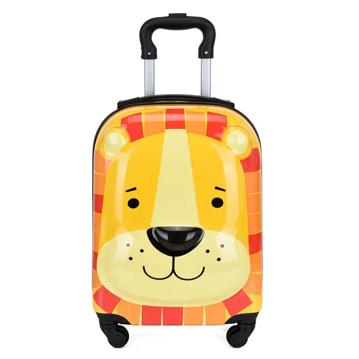 Kinderkoffer | Cartoon-Tier | Hartschale | 25 Liter | Ohne Schloss-Löwe-Luzern Mode
