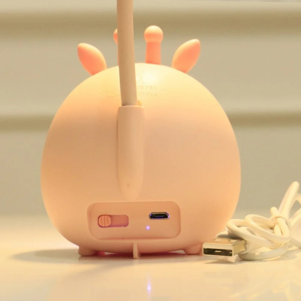 Leselampe | Nachtlicht Kind USB Wiederaufladbar Niedlich Langlebig Sicher-Luzern Mode