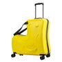Kinderreitkoffer | Hartschale | Zahlenschloss | Pony-Inspiriert-Gelb-S (30 L)-Luzern Mode