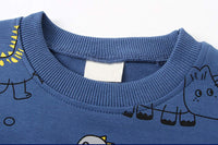 Kinderpullover mit Katzenmuster - Weicher Strickpullover-Luzern Mode