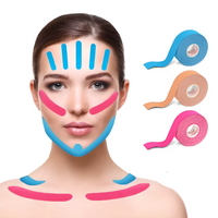 Gesicht Kinesiologietape | Anti-Falten Hautfreundlich Atmungsaktiv Latexfrei-Luzern Mode