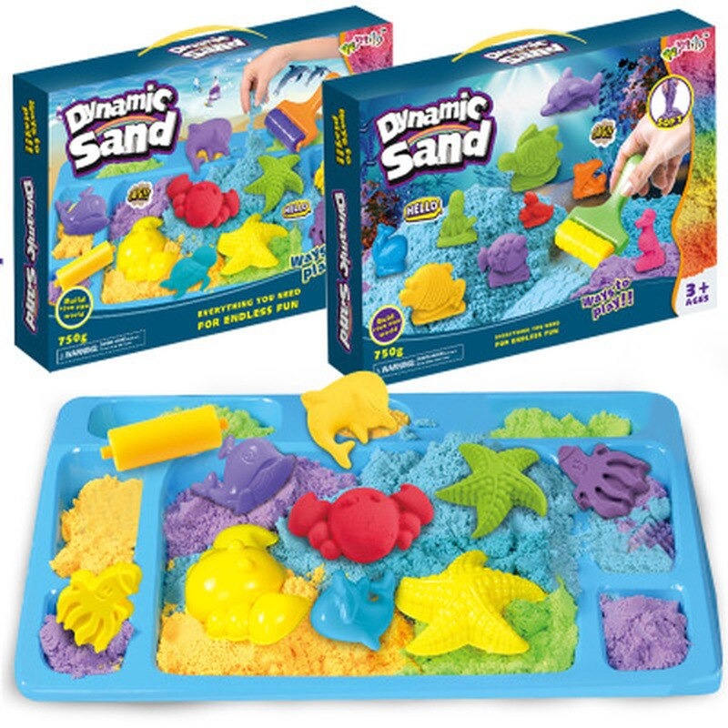 Kinetischer Sand Spielset | Sauber Interaktiv Kreativ Sicher-Luzern Mode