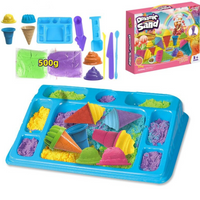 Kinetischer Sand Spielset | Sauber Interaktiv Kreativ Sicher-Eis-Luzern Mode