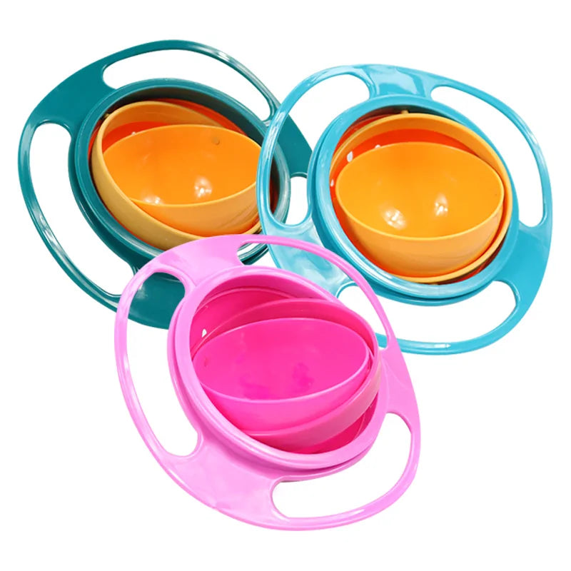 Anti-Kleckerschale | Gyro Lehrreich Innovativ Langlebig Vielseitig Baby-Luzern Mode
