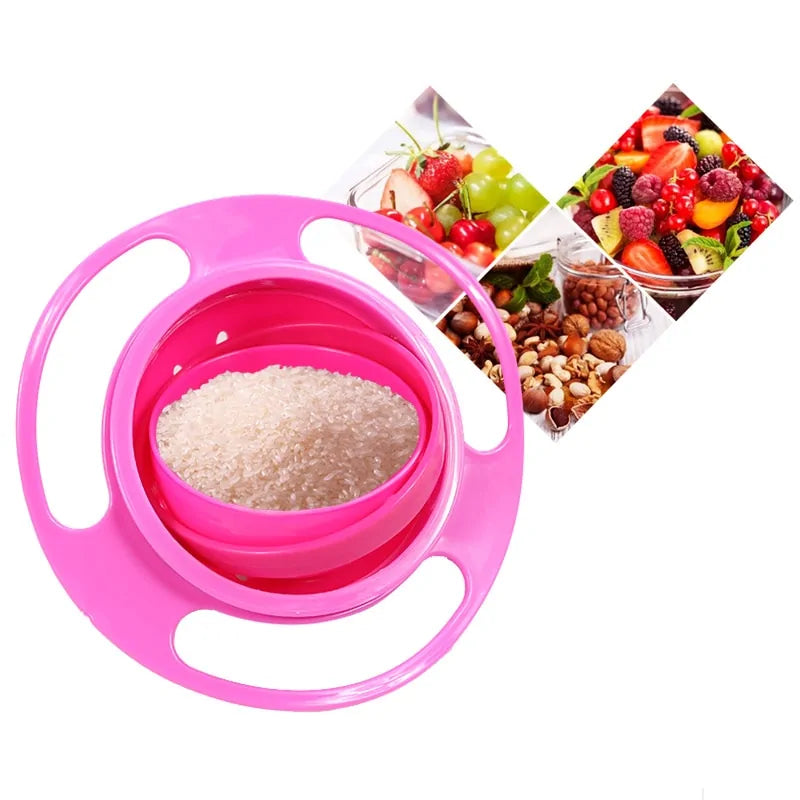 Anti-Kleckerschale | Gyro Lehrreich Innovativ Langlebig Vielseitig Baby-Luzern Mode