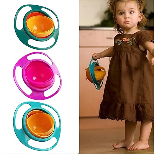 Anti-Kleckerschale | Gyro Lehrreich Innovativ Langlebig Vielseitig Baby-Luzern Mode
