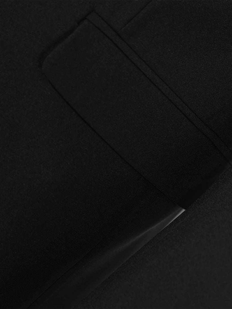 Herren Anzug Slim Fit Business Sakko mit Gürtelverschluss-Luzern Mode