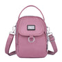 Damen Rucksack | Kompakt | Verstellbar | Leder | Reißverschluss | Leicht-Rosa-Luzern Mode