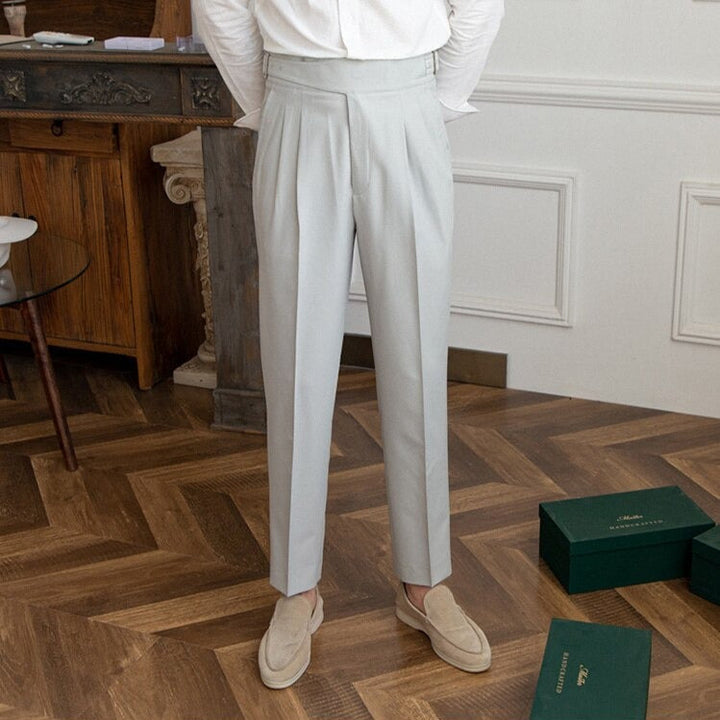 Herren Anzughose Slim Fit - Elegante Businessmode-Luzern Mode