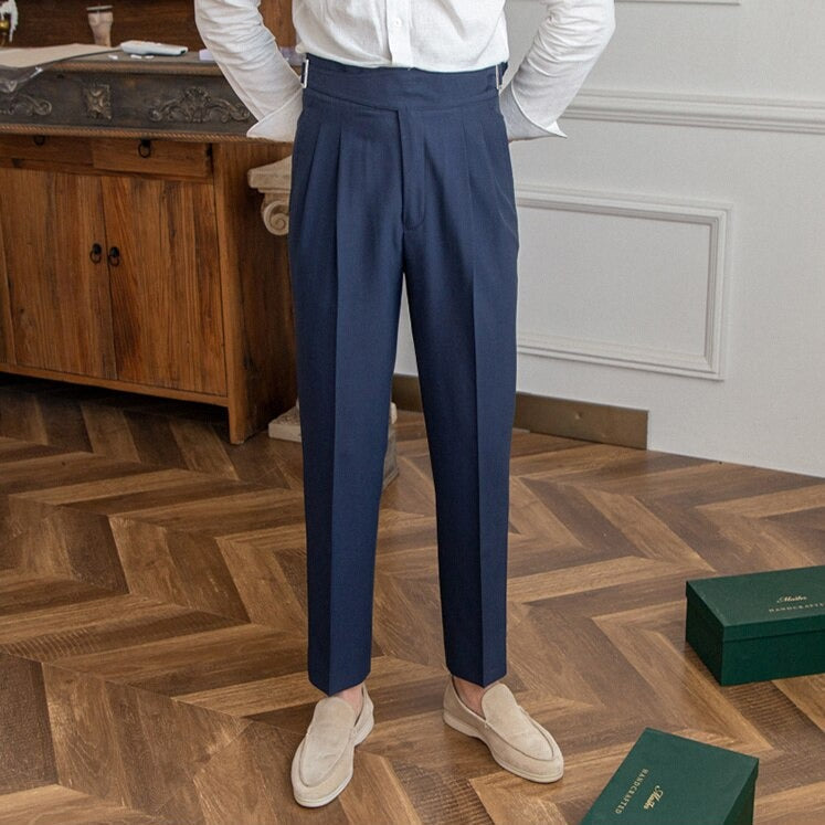 Herren Anzughose Slim Fit - Elegante Businessmode-Luzern Mode