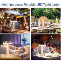 LED-Tischlampe | Tragbar Wiederaufladbar Kabellos Vielseitig Stilvoll-Luzern Mode
