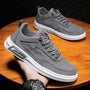 Herren Sneaker mit Komfortsohle und modernem Design-Grau-39-Luzern Mode