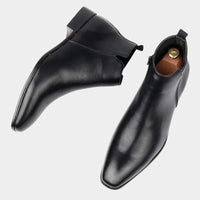 Herren Chelsea Boots aus Leder für Business und Freizeit-Luzern Mode