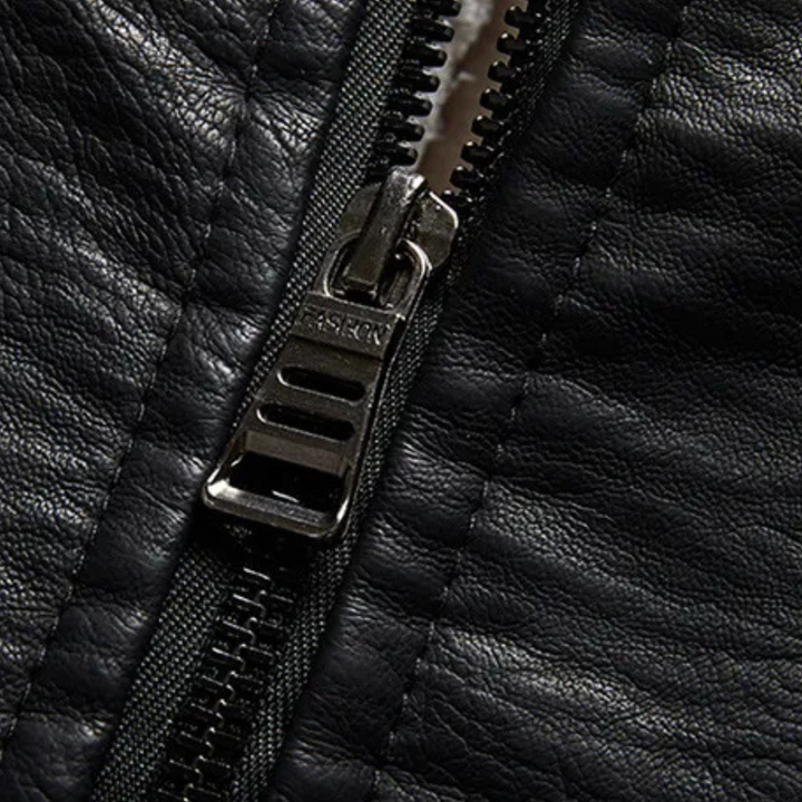 Hochwertige Lederhandtasche mit Reißverschluss für Damen-Luzern Mode