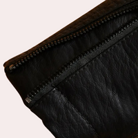 Hochwertige Lederhandtasche mit Reißverschluss für Damen-Luzern Mode