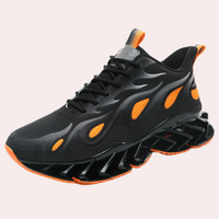 Herren Laufschuhe mit innovativer Dämpfungstechnologie-Schwarz-39-Luzern Mode