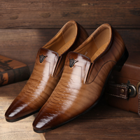 Hochwertige Herren Loafer aus Leder mit Prägung-Luzern Mode