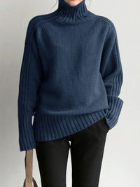 Damen Strickpullover mit Rollkragen für Herbst/Winter-Luzern Mode
