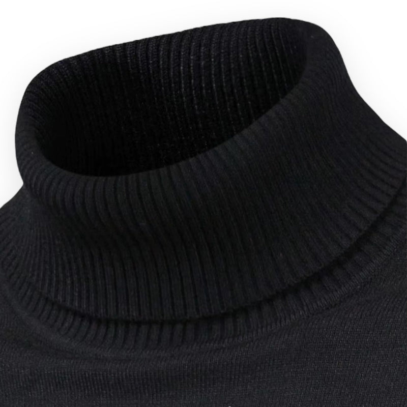 Herren Rollkragenpullover aus Kaschmir für kalte Tage-Luzern Mode