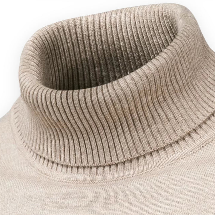 Herren Rollkragenpullover aus Kaschmir für kalte Tage-Luzern Mode