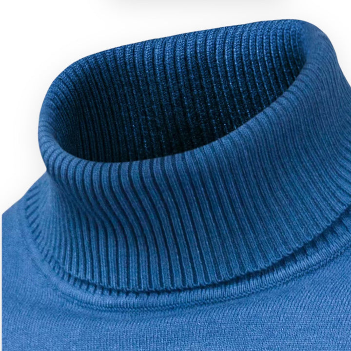 Herren Rollkragenpullover aus Kaschmir für kalte Tage-Luzern Mode