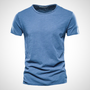 Klassisches Atmungsaktives Baumwollshirt für Herren – Marco