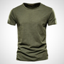 Klassisches Atmungsaktives Baumwollshirt für Herren – Marco