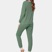 Gestreifte Pyjamahose Damen - Bequeme Nachtwäsche kaufen-Luzern Mode