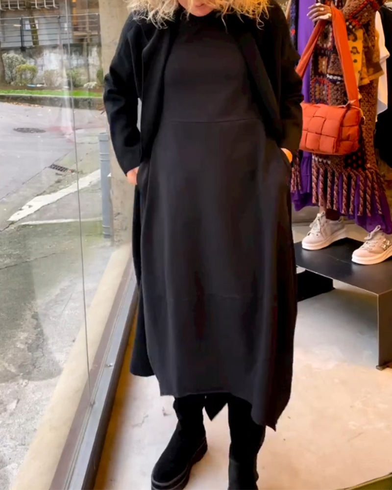 Umstandsmoden-Kleid für stilvolle Schwangerschaftsmode-Luzern Mode
