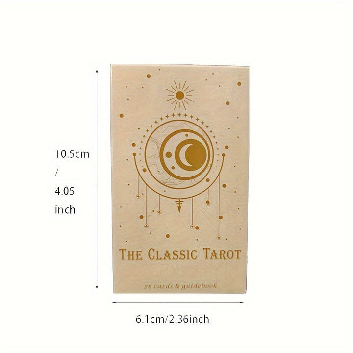 Tarotkarten | Set | Symbolisch | Lehrreich | Mystisch | Geschenk | 78-teilig-Luzern Mode