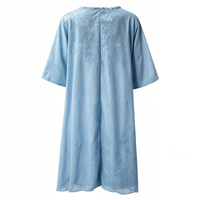 Kleid mit Blumenmuster | Knielang | Locker | Kurzarm | Rundhals-Luzern Mode