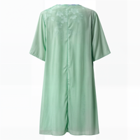 Kleid mit Blumenmuster | Knielang | Locker | Kurzarm | Rundhals-Luzern Mode