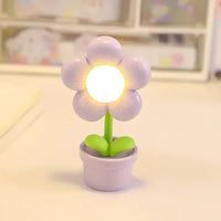 Tischlampe | Beruhigend Blumen Stilvoll Vielseitig Langlebig Stimmungsvol-Lila-Luzern Mode