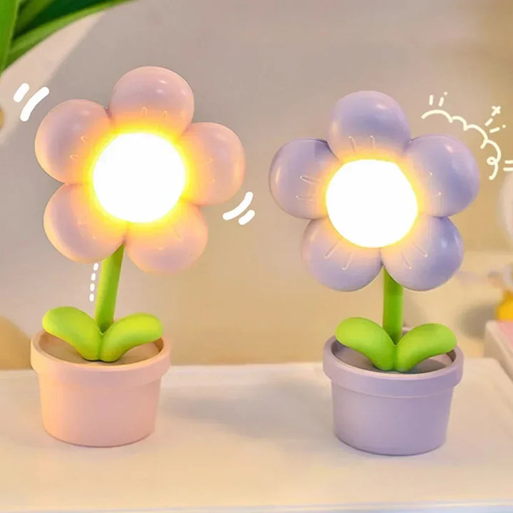 Tischlampe | Beruhigend Blumen Stilvoll Vielseitig Langlebig Stimmungsvol-Luzern Mode