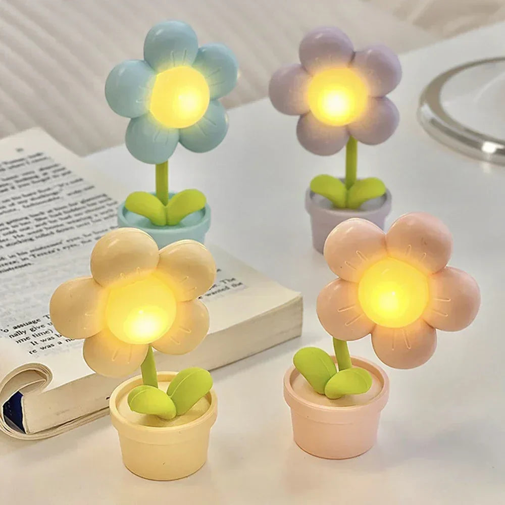 Tischlampe | Beruhigend Blumen Stilvoll Vielseitig Langlebig Stimmungsvol-Luzern Mode