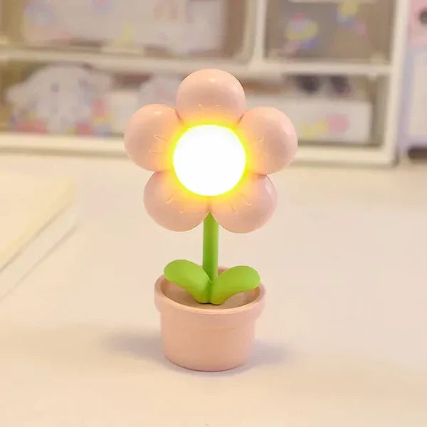 Tischlampe | Beruhigend Blumen Stilvoll Vielseitig Langlebig Stimmungsvol-Rosa-Luzern Mode