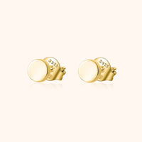 Ohrstecker | Rund Dezent Sterling-Silber Langlebig Vielseitig Stilvoll-Gold-Luzern Mode