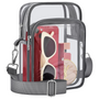 Klarer Stadion Rucksack - Transparent, Praktisch, Leicht-Grau-Luzern Mode