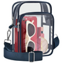 Klarer Stadion Rucksack - Transparent, Praktisch, Leicht-Marineblau-Luzern Mode