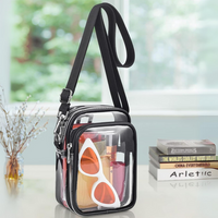 Klarer Stadion Rucksack - Transparent, Praktisch, Leicht-Luzern Mode
