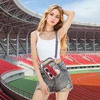 Klarer Stadion Rucksack - Transparent, Praktisch, Leicht-Luzern Mode