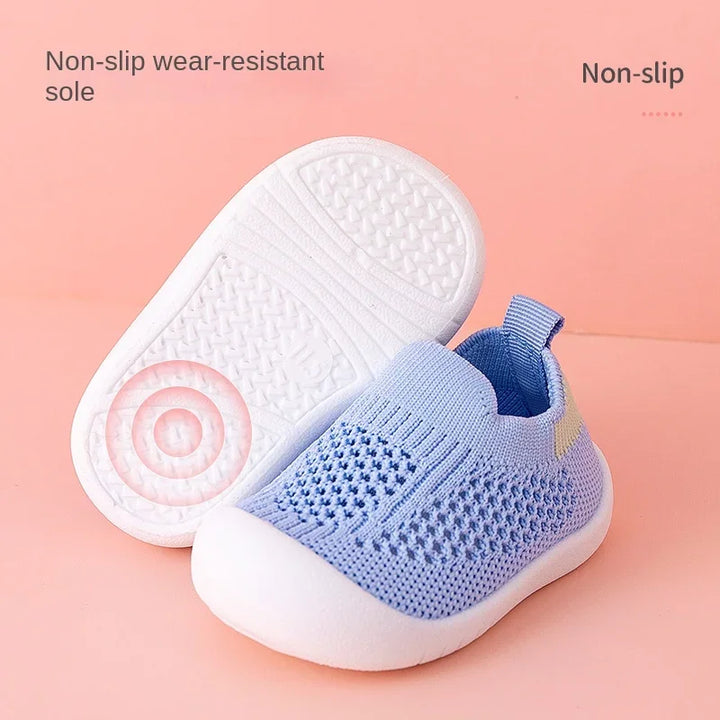 Atmungsaktive Kinder Sneaker mit Stretch und Komfortsohle-Luzern Mode